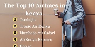 The Best 10 Domestic & International Airlines in Kenya Airlines in Kenya