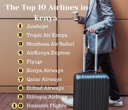The Best 10 Domestic & International Airlines in Kenya Airlines in Kenya