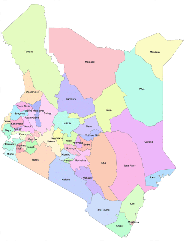 Counties in Kenya 