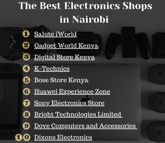 The Best 10 Electronics Stores in Nairobi Electronics Shops in Nairobi