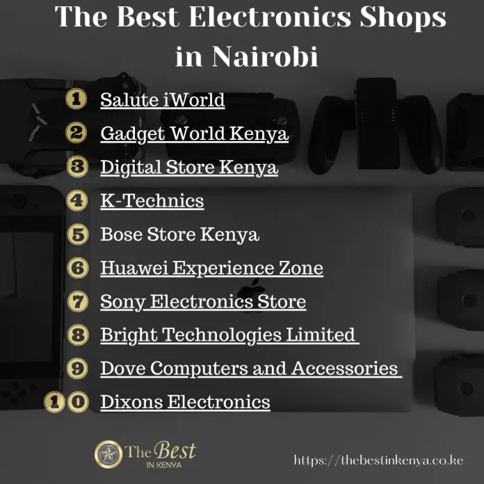 Electronics Shops in Nairobi