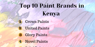 The Top 10 Paints in Kenya Paint Brands in Kenya