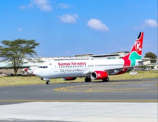Kenya Airways Boeing 737