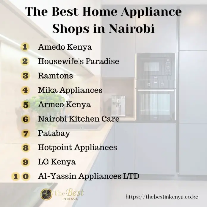 Home Appliance Shops in Nairobi