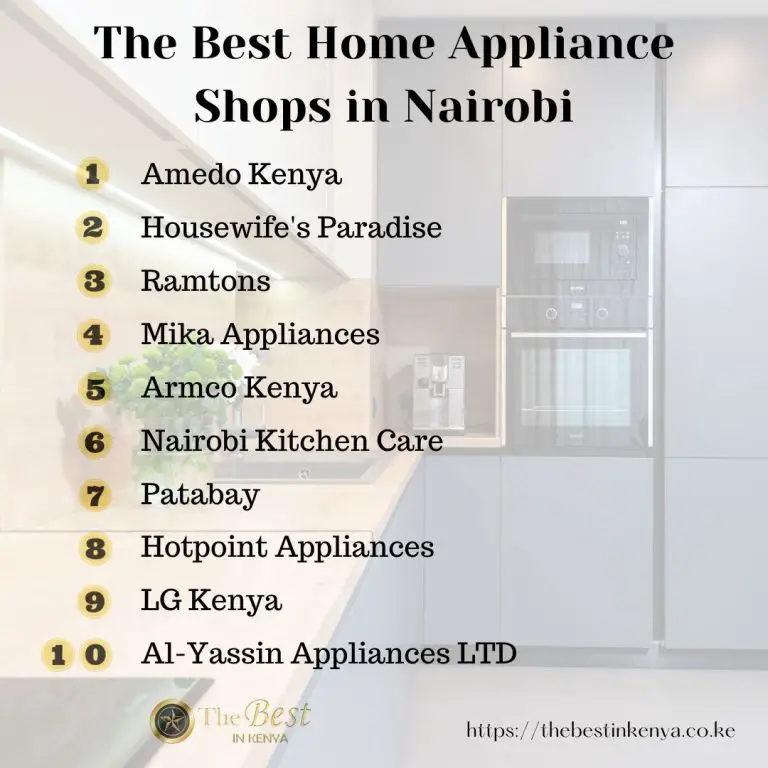 The Best 10 Appliance Stores in Nairobi The Best in Kenya