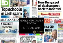 Newspaper Review 30th, January 2024 Kenya Newspaper Review 31012024