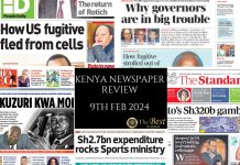 Newspaper Review 9th, February 2024 Kenya Newspaper Review 09022024