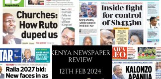 Newspaper Review 12th, February 2024