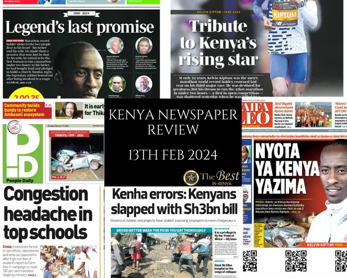 Kenya Newspaper Review 13022024