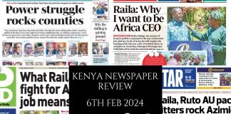 Newspaper Review 16th, February 2024 Kenya Newspaper Review 16022024