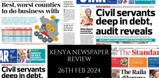 Newspaper Review 26th, February 2024 Kenya Newspaper Review 26022024