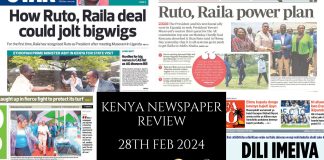 Newspaper Review 28th, February 2024 Kenya Newspaper Review 28022024