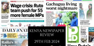 Newspaper Review 29th, February 2024 Kenya Newspaper Review 29022024