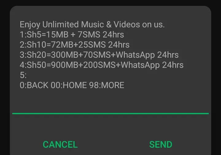 Safaricom daily offers